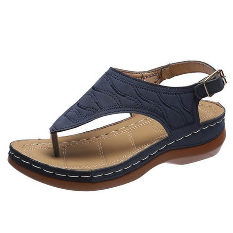 Irene® | Romanza Eleganti sandali con zeppa per il look estivo da spiaggia