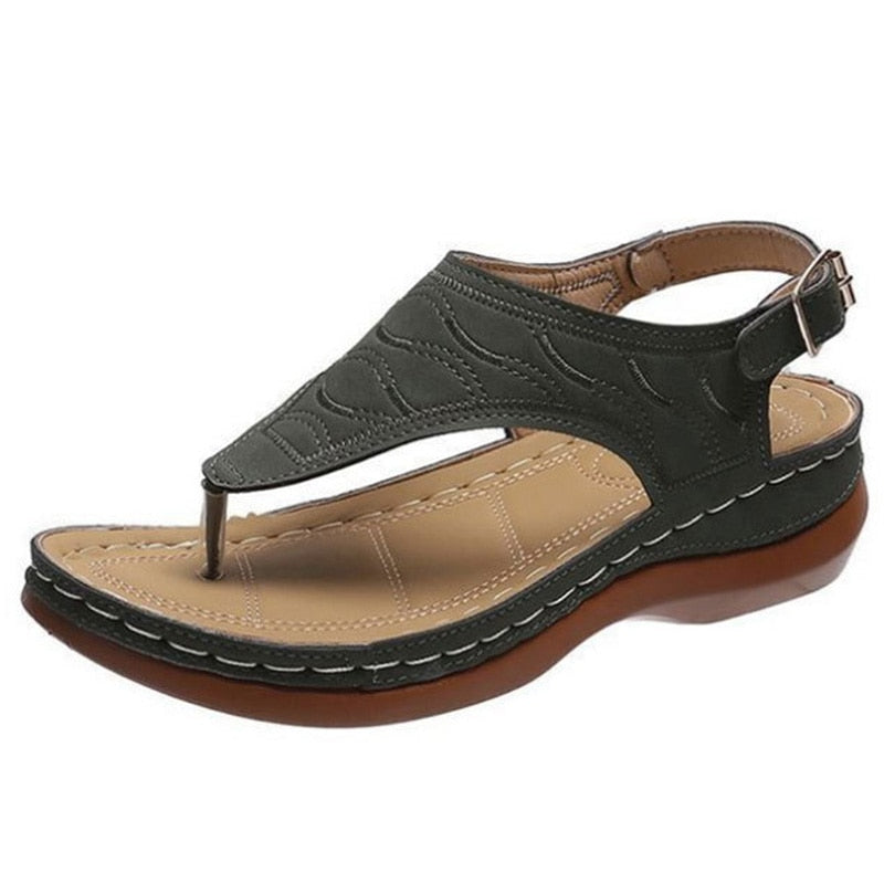 Irene® | Romanza Eleganti sandali con zeppa per il look estivo da spiaggia