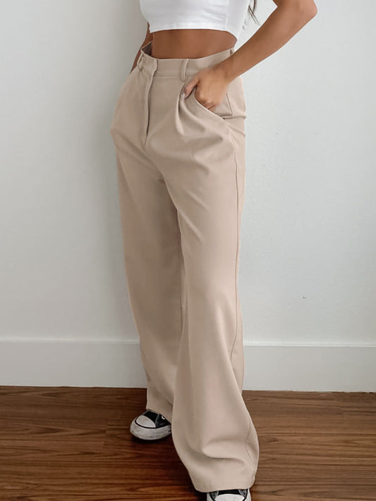 Yolanda® | Pantaloni sartoriali oversize dalla linea svasata