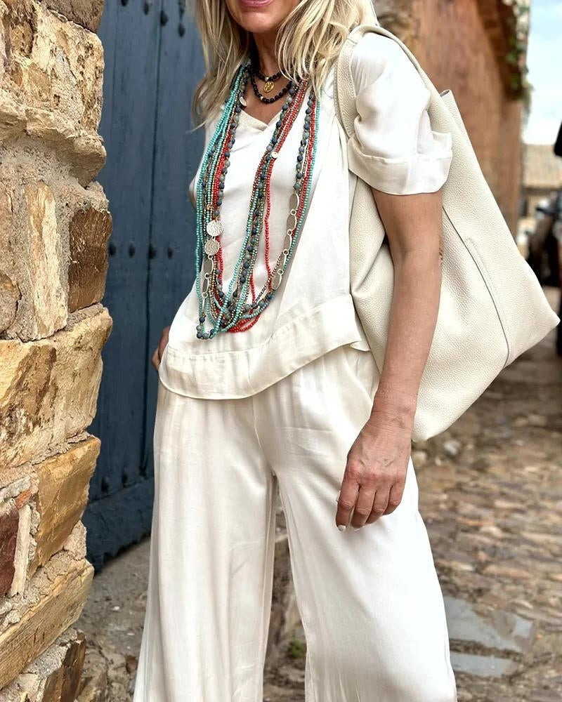 Zulema® | Set camicetta e pantaloni Elysian Elegance di Bologna