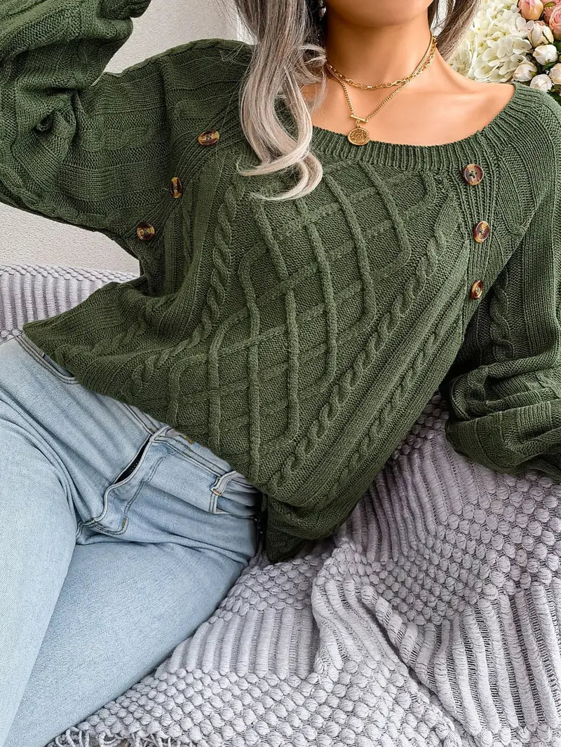 Yvonne® | Maglione lavorato a maglia alla moda per l'inverno