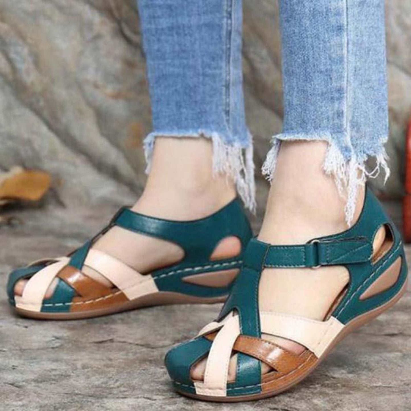 Giacinta® | Sandali con zeppa da donna