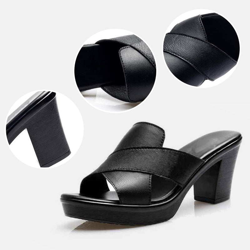 Kaia® | Sandali con tacco alto e plateau grosso da donna