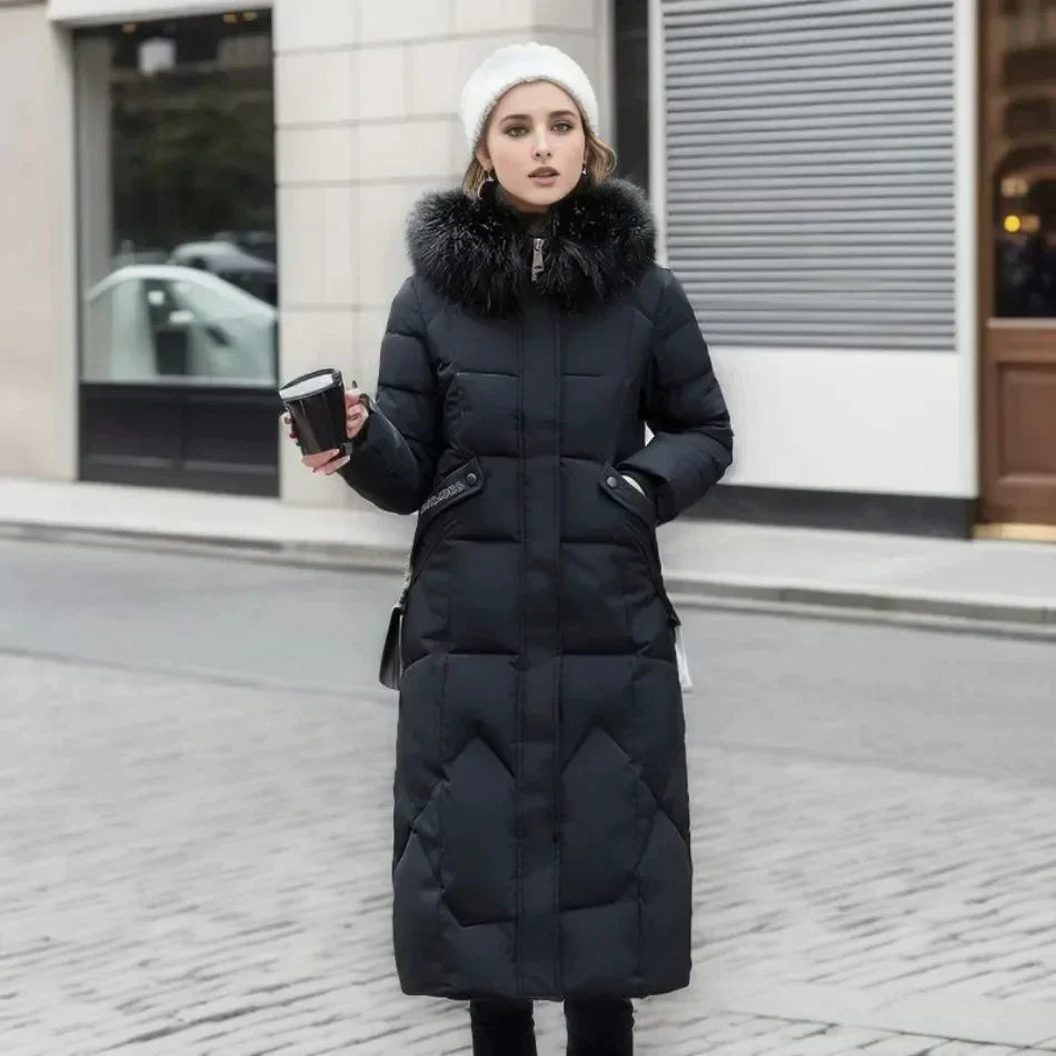 Yoselin® | Cappotto elegante italiano con pelliccia sintetica