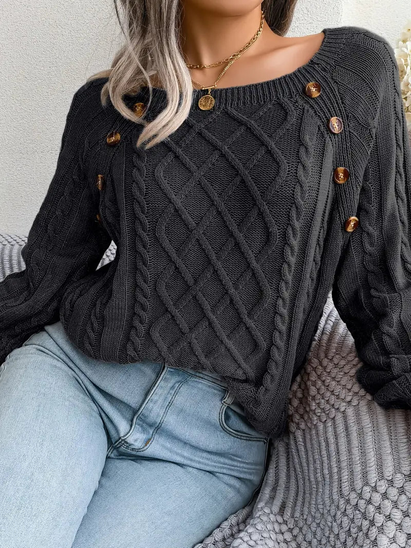 Yvonne® | Maglione lavorato a maglia alla moda per l'inverno