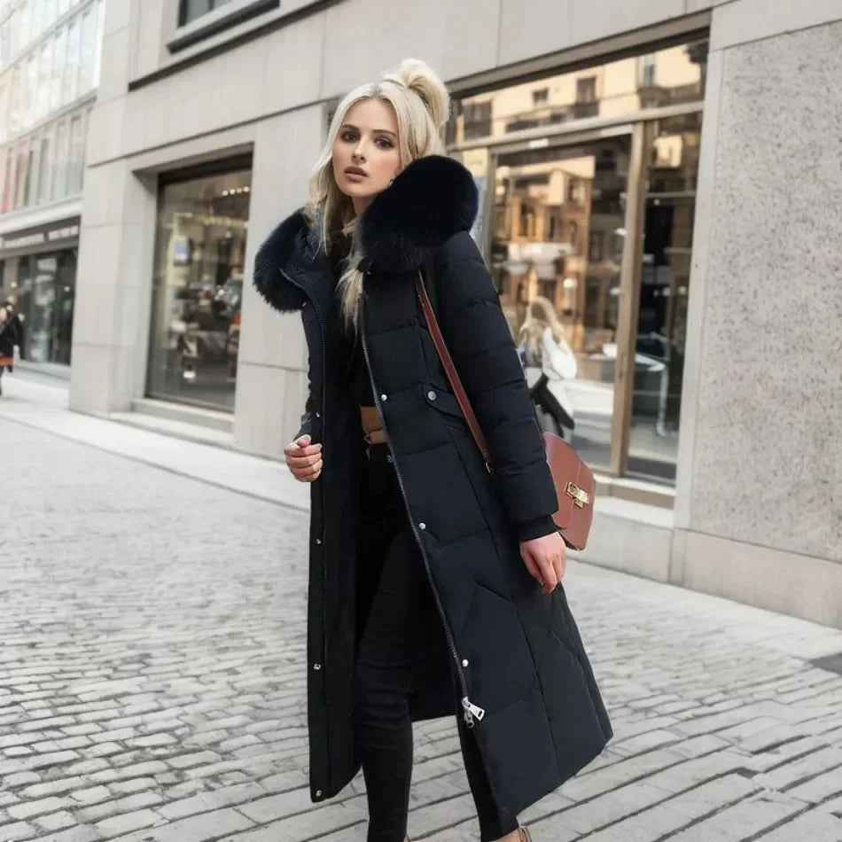 Yoselin® | Cappotto elegante italiano con pelliccia sintetica