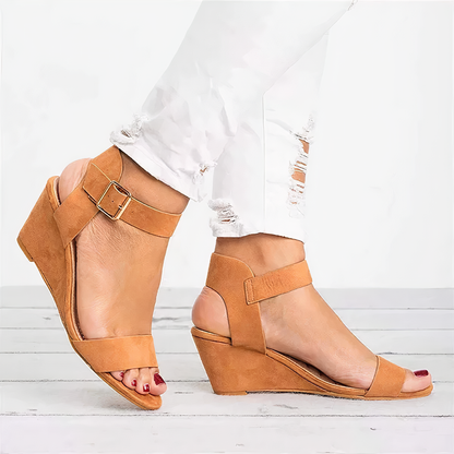 Kayleigh® | Sandali con zeppa ortopedici con supporto ortopedico