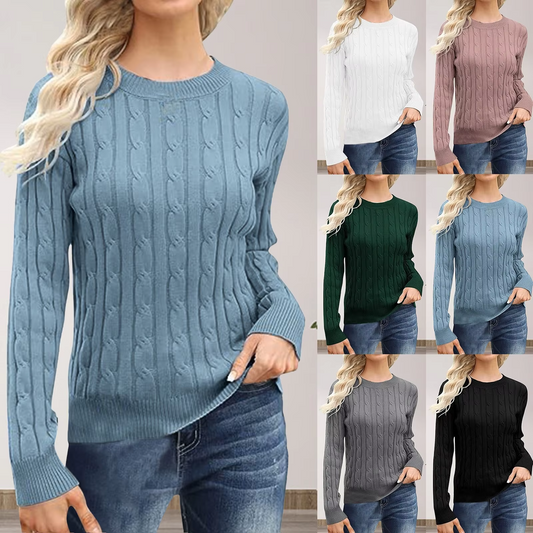 Virginia® | Maglione casual lavorato a maglia a maniche lunghe da donna