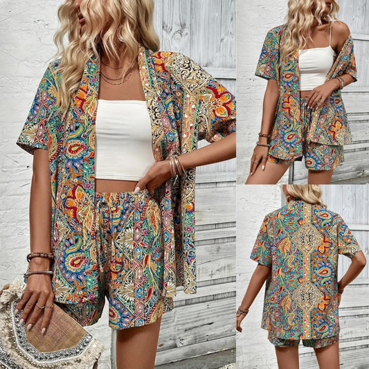 Yolanda® | Completo due pezzi con stampa Paisley