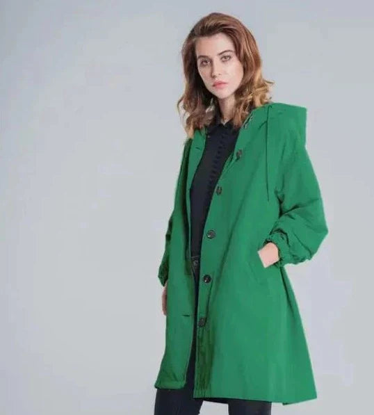 Zaida® | Giacca a vento e giacca antipioggia oversize con cappuccio