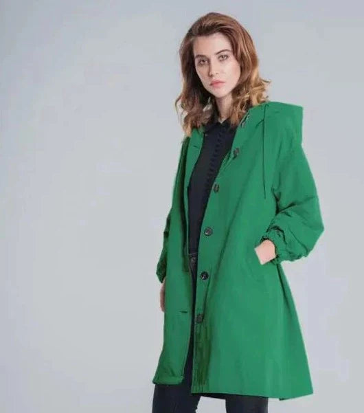 Zaida® | Giacca a vento e giacca antipioggia oversize con cappuccio