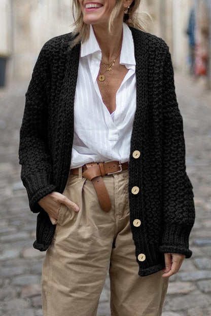 Yoselin® | Cardigan invernale semplice ed elegante