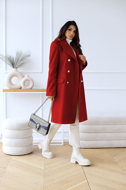 Virginia® | Cappotto da donna in lana doppiopetto