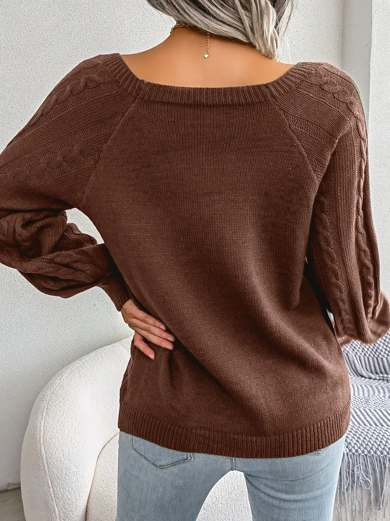 Yvonne® | Maglione lavorato a maglia alla moda per l'inverno