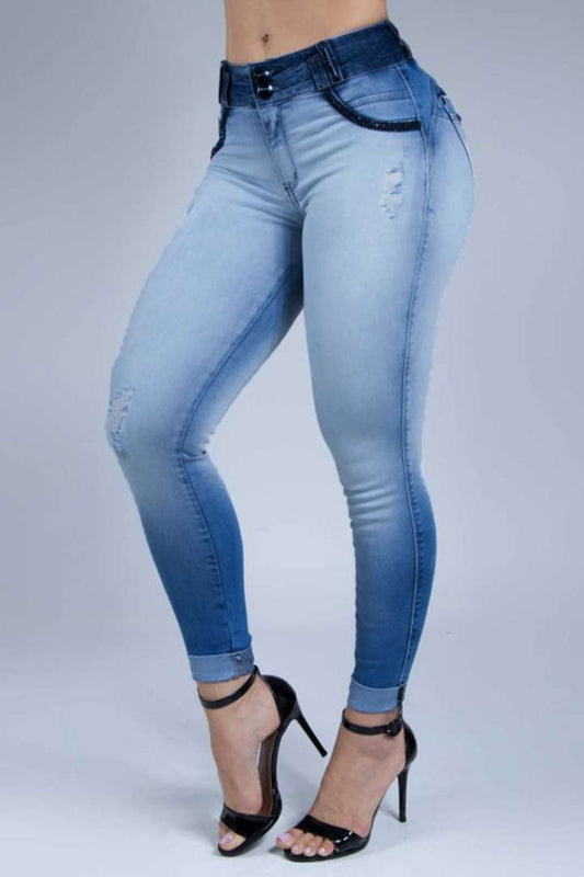 Yolanda® | Comodi jeans skinny a vita alta