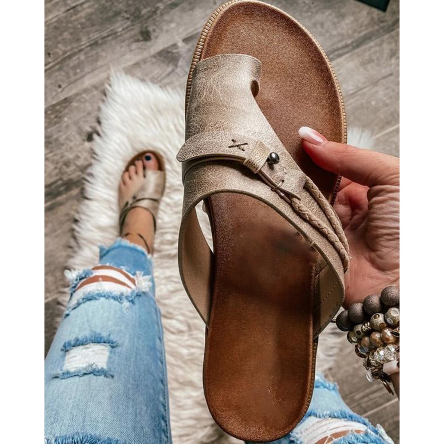 Hilda® | Sandali da donna con passanti tra le dita