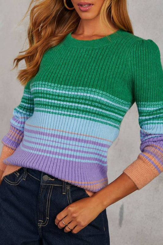 Yoselin® | Maglione color block