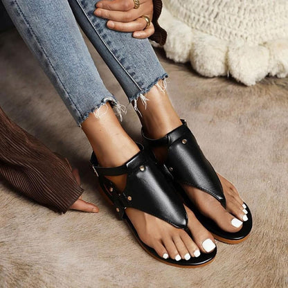 Praefke® | Sandali piatti alla moda da donna