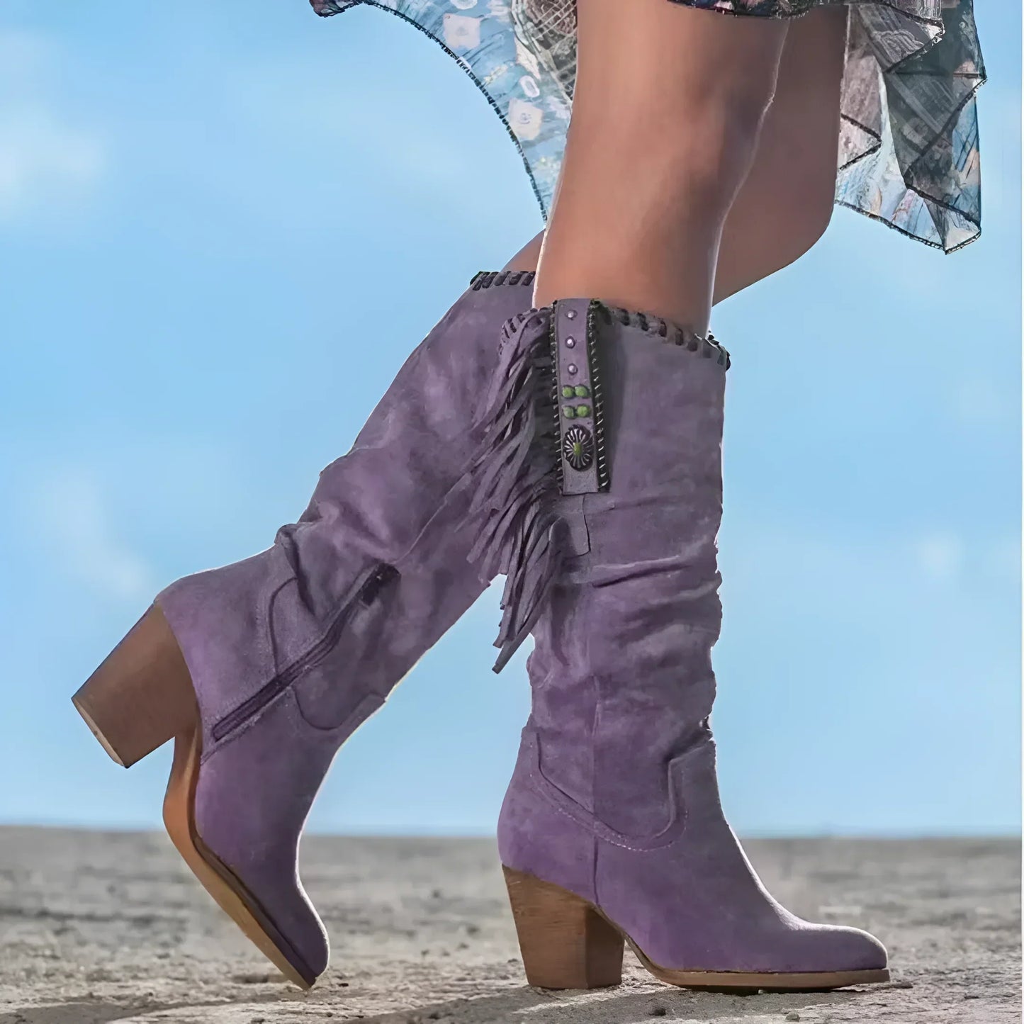 Zulema® | Stivali da cowboy in vera pelle
