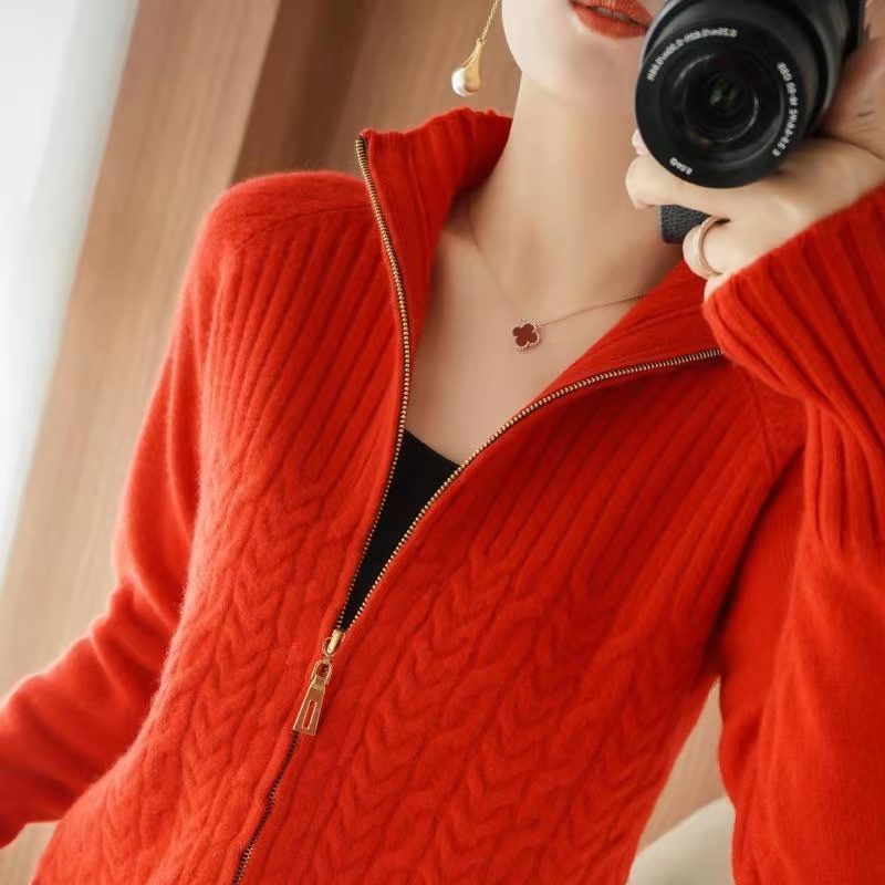 Adelinde® | Cardigan in cashmere con coulisse