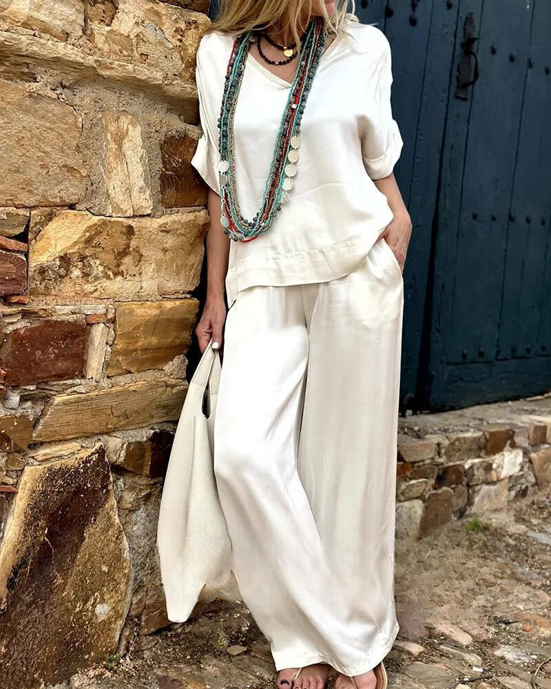 Zulema® | Set camicetta e pantaloni Elysian Elegance di Bologna