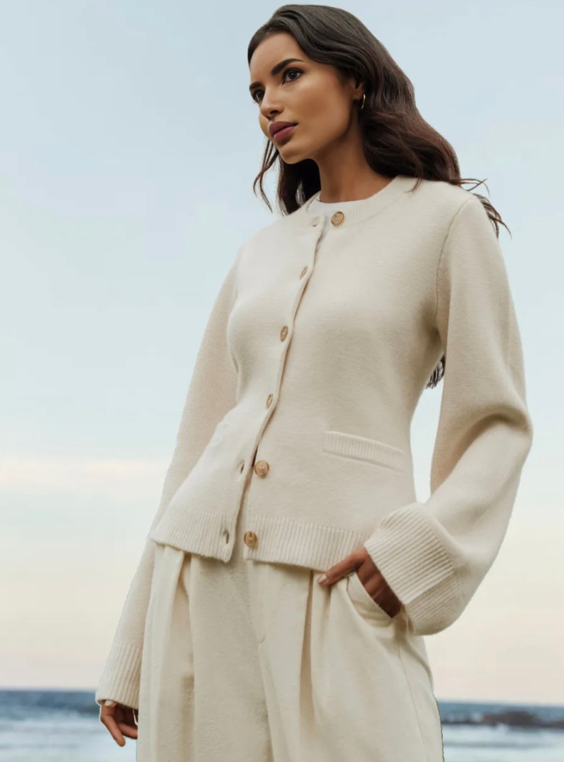 Yris® | Cardigan morbido con bottoni