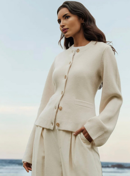 Yris® | Cardigan morbido con bottoni