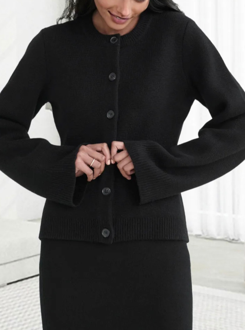 Yris® | Cardigan morbido con bottoni