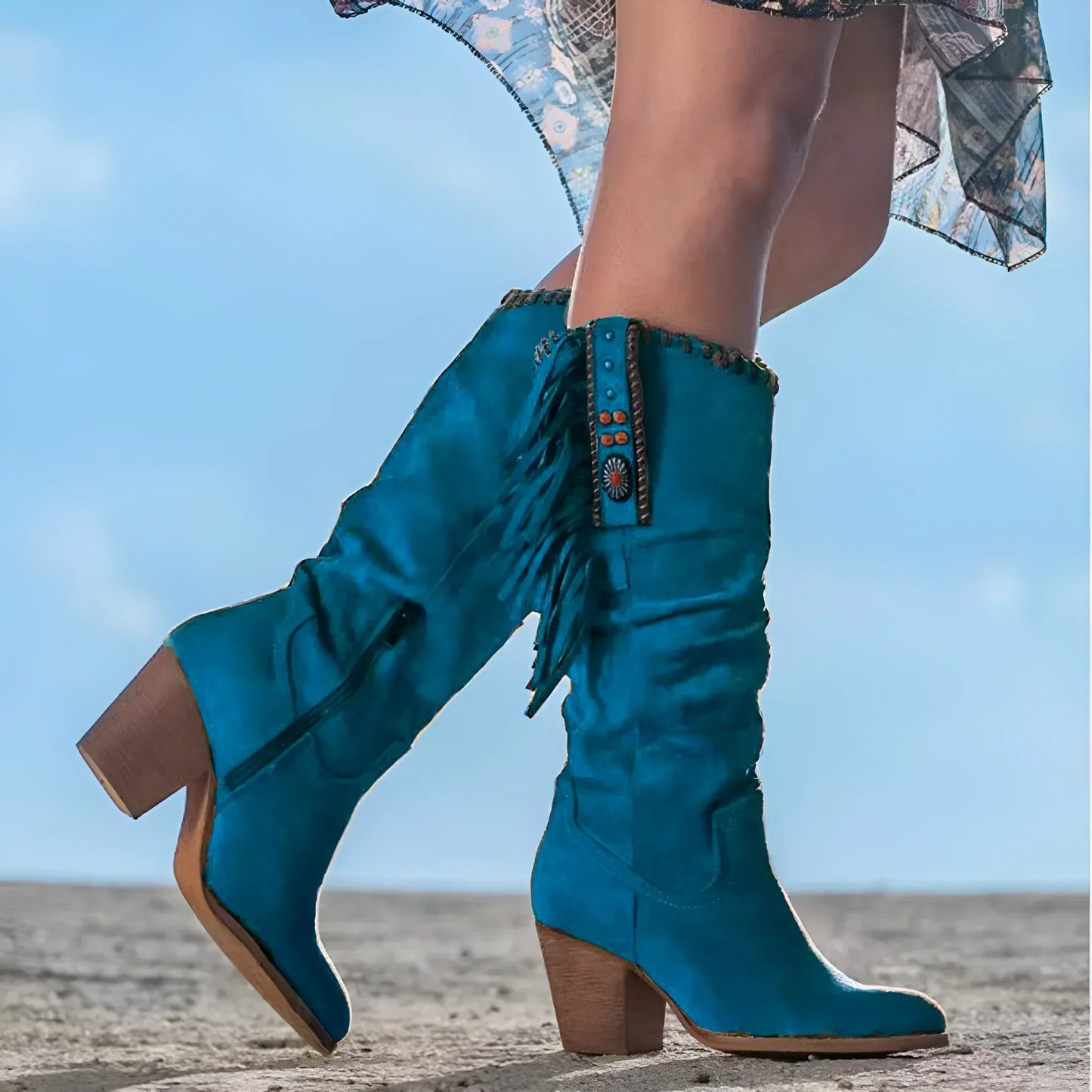 Zulema® | Stivali da cowboy in vera pelle