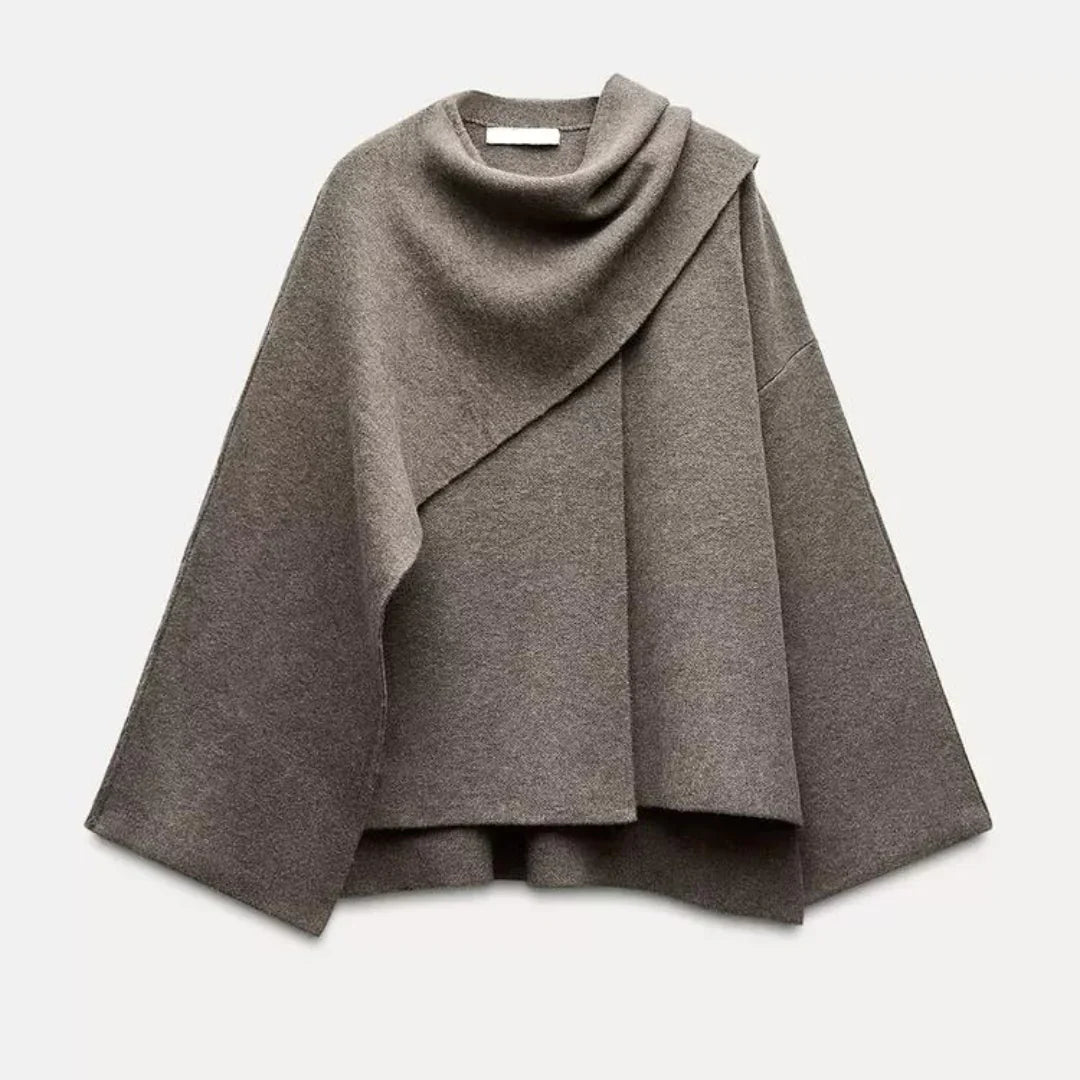 Yadira® | Cappotto a mantella in lana