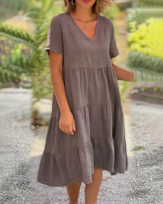 Zulema® | Abito in cotone e lino