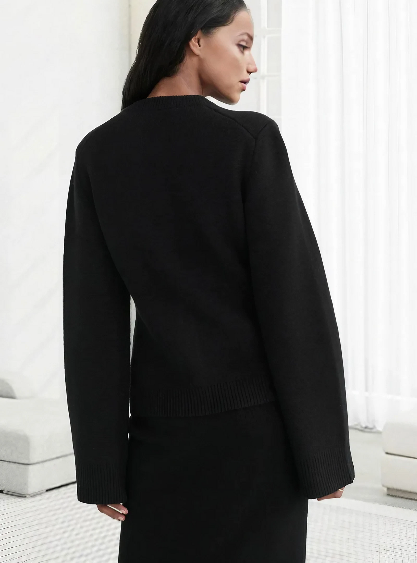 Yris® | Cardigan morbido con bottoni