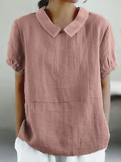 Chloe - Camicia casual a tinta unita