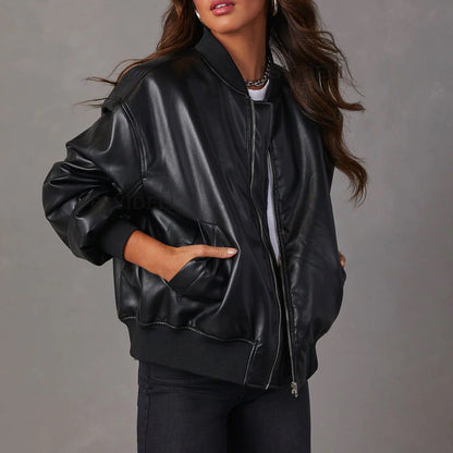 Yris® | Giacca da baseball in pelle