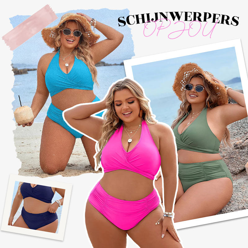 Consuelo® | Costumi da bagno con controllo della pancia Set bikini modesti a vita alta