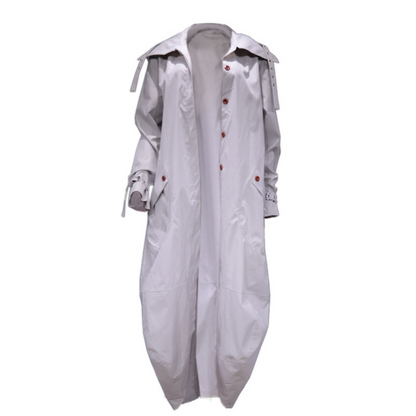 Yoselin® | Cappotto lungo oversize con cappuccio da donna