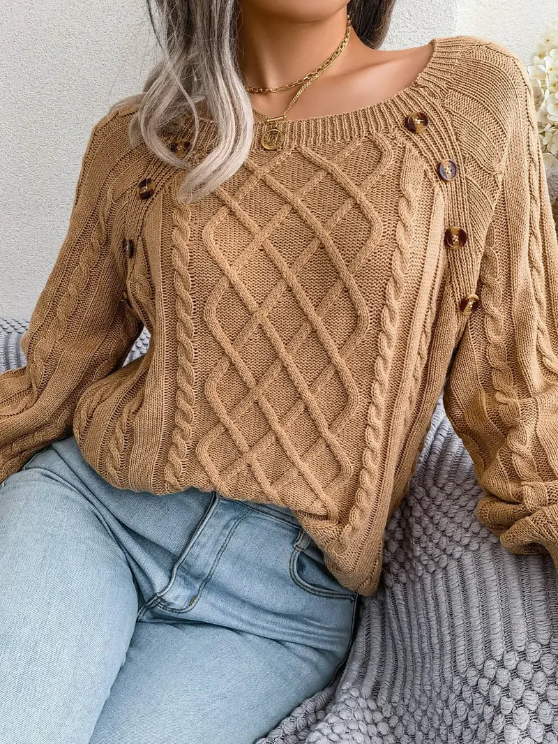 Yvonne® | Maglione lavorato a maglia alla moda per l'inverno
