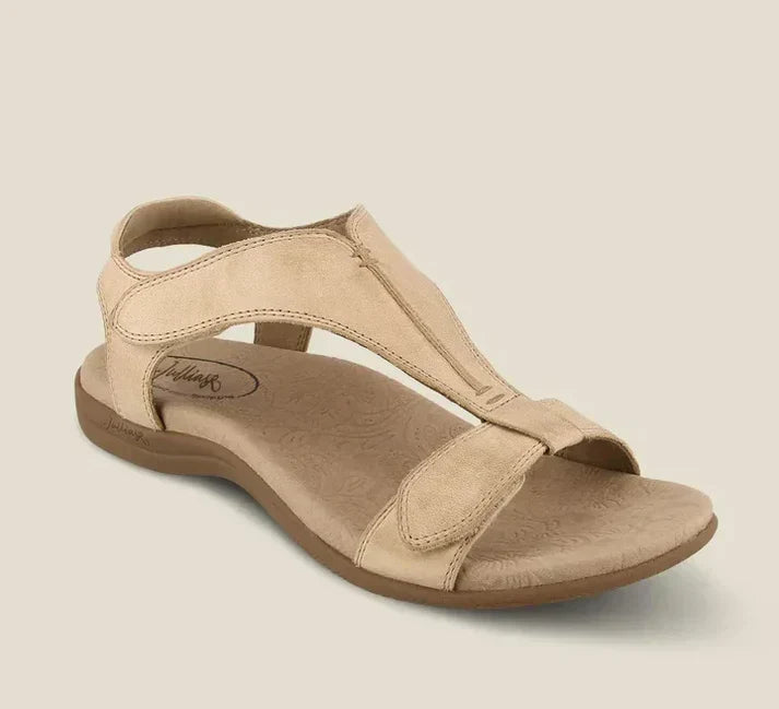 Ottavia® | Scarpe estive in pelle con sandali regolabili