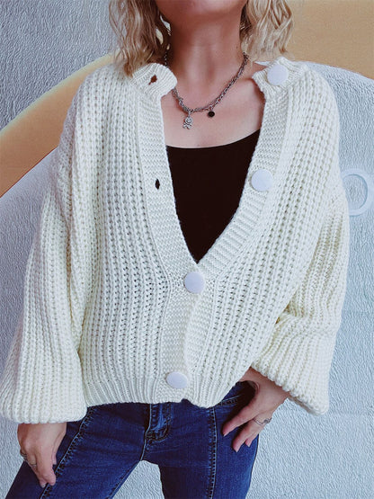 Adelheid® | Cardigan a manica lunga con bottoni