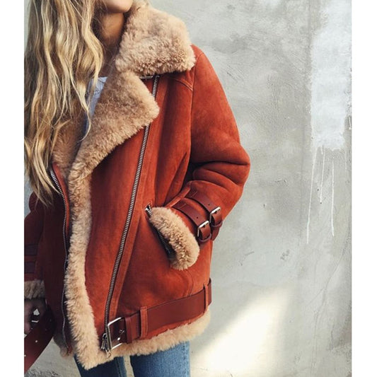 Samantha® | Giacca invernale spessa per donne taglie forti