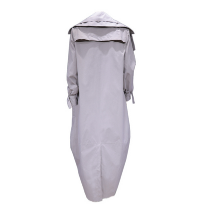 Yoselin® | Cappotto lungo oversize con cappuccio da donna