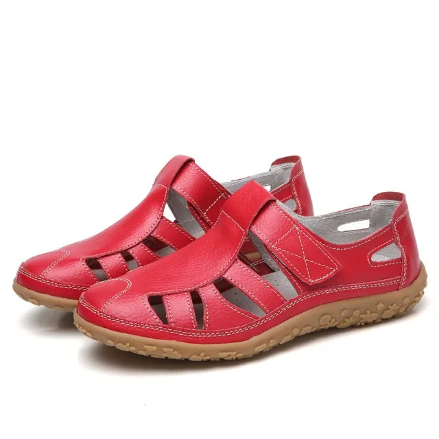 Ester® | Sandali estivi casual in pelle da donna