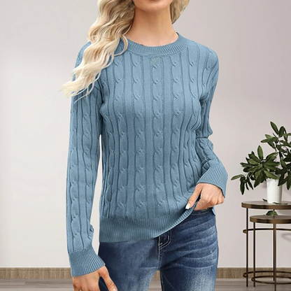 Virginia® | Maglione casual lavorato a maglia a maniche lunghe da donna