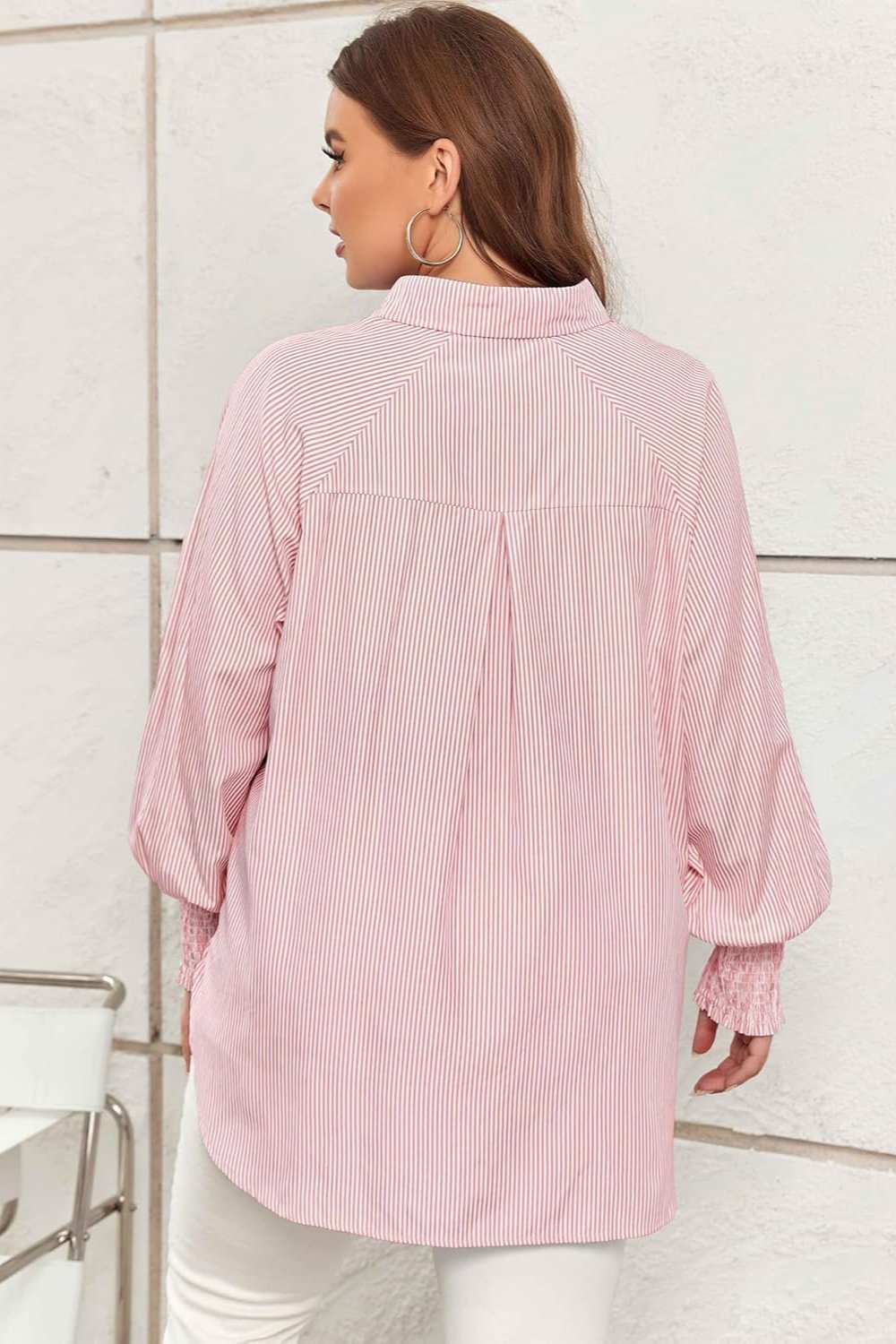 Agueda® | Camicia oversize elegante con tasche