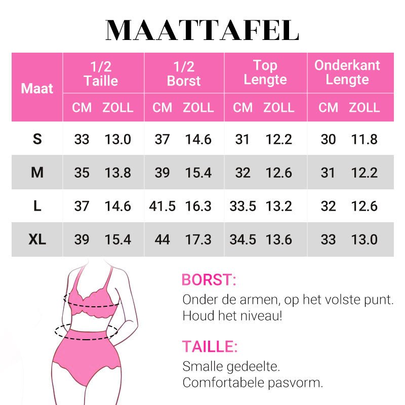 Consuelo® | Costumi da bagno con controllo della pancia Set bikini modesti a vita alta