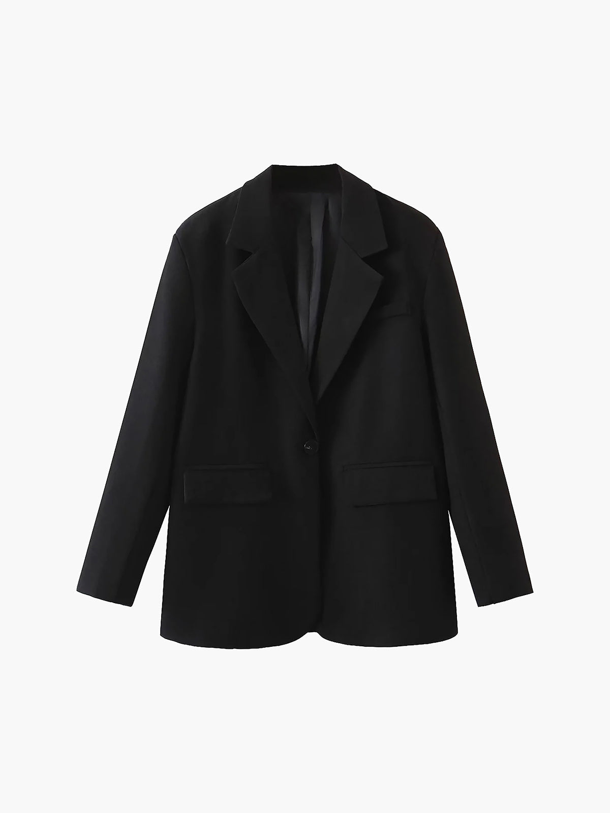 Vilma® | Blazer casual con vestibilità comoda e dettaglio ad un bottone