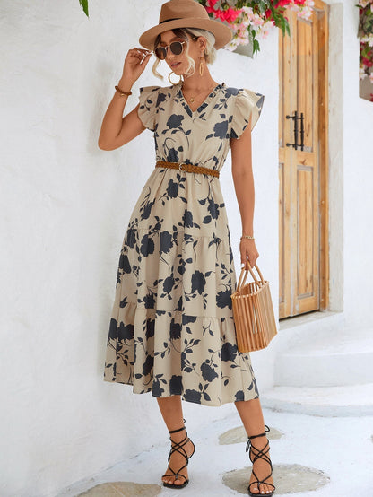 Yoselin® | Abito estivo elegante con stampa floreale