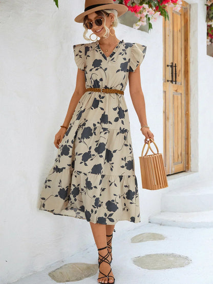 Yoselin® | Abito estivo elegante con stampa floreale