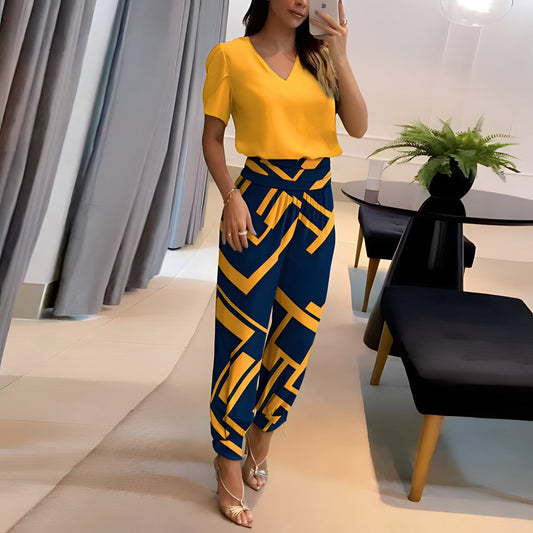 Zulema® | Set di camicetta e pantaloni alla moda