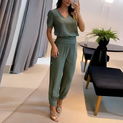 Zulema® | Set di camicetta e pantaloni alla moda